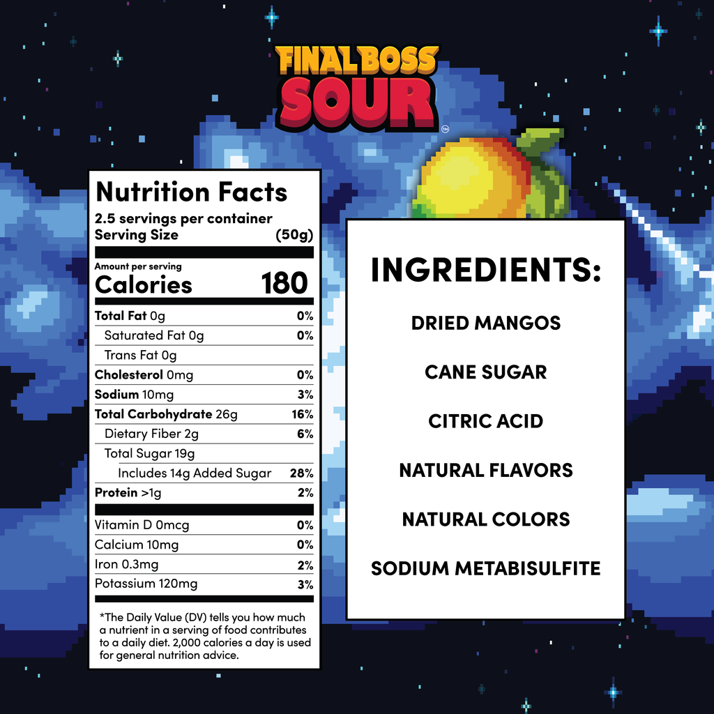 Sour Blue Raspberry Mango Dippers