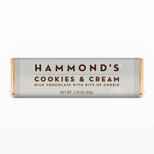 Candy Bar - Milk Chocolate - Cookies & Cream