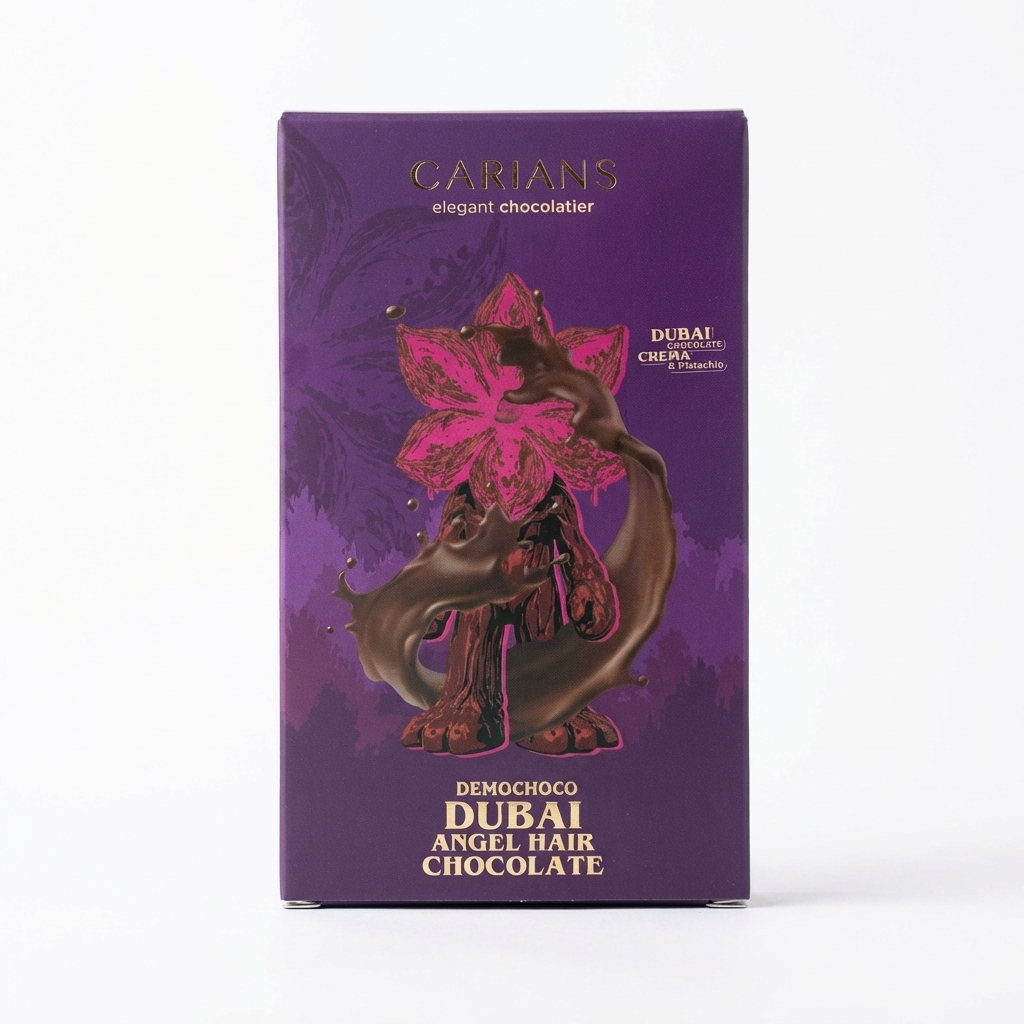 VIRAL Netflix Series Demochoco Angel Hair Chocolate Bar