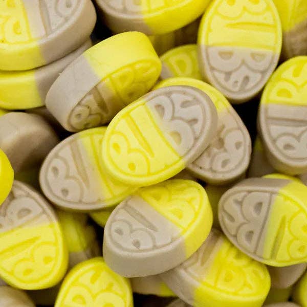 BUBS Godis: Banana Toffee Goody Ovals Swedish Candy