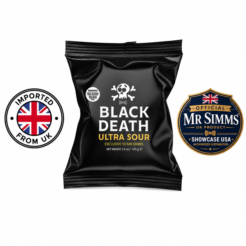 Mr. Simms Sweet Shoppe: Mr. Simms Black Death Ultra Sour🇬🇧