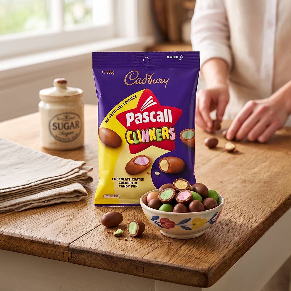 Cadbury Pascall Clinkers Candy & Chocolate