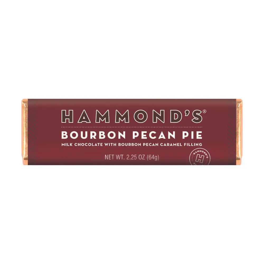 Candy Bar - Milk Chocolate - Bourbon Pecan Pie