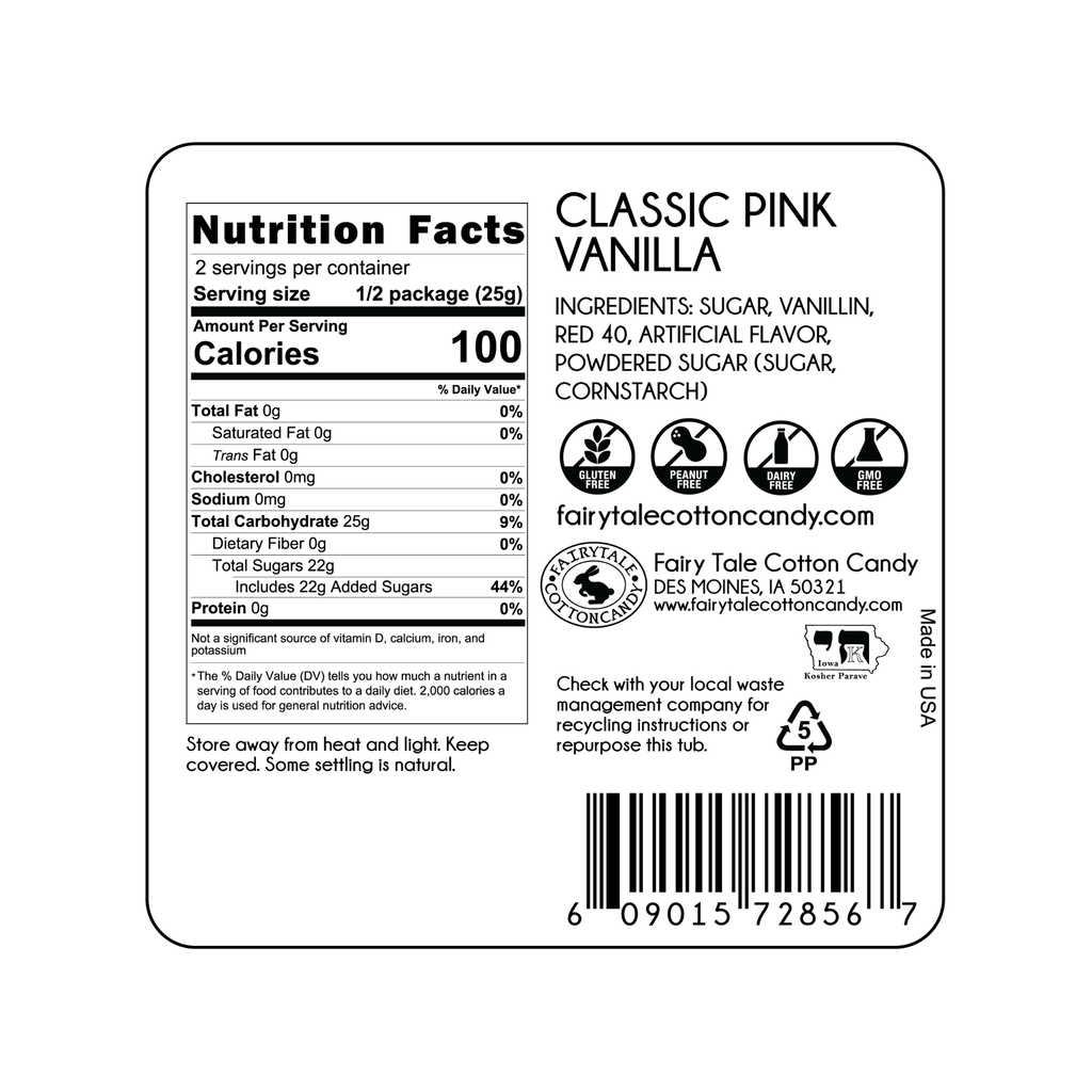 Classic Pink Cotton Candy