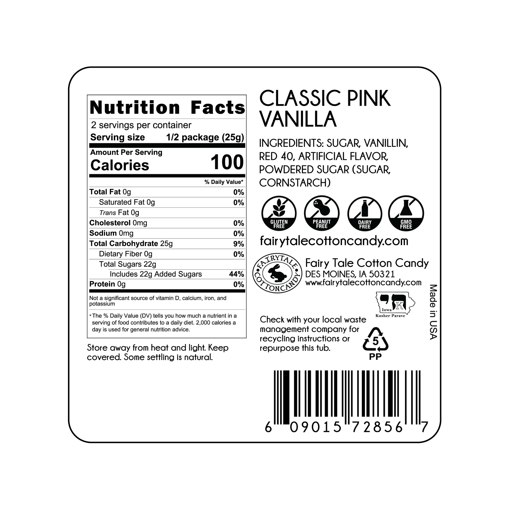 Classic Pink Cotton Candy