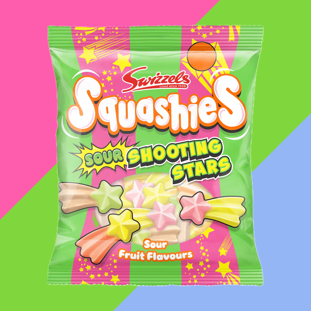 Swizzels Squashies Sour Shooting Stars