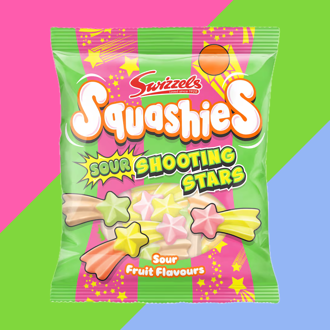 Swizzels Squashies Sour Shooting Stars