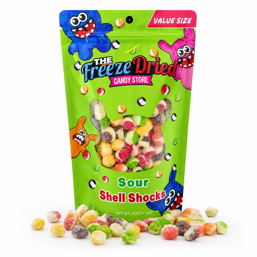 Freeze Dried Sour Shell Shocks