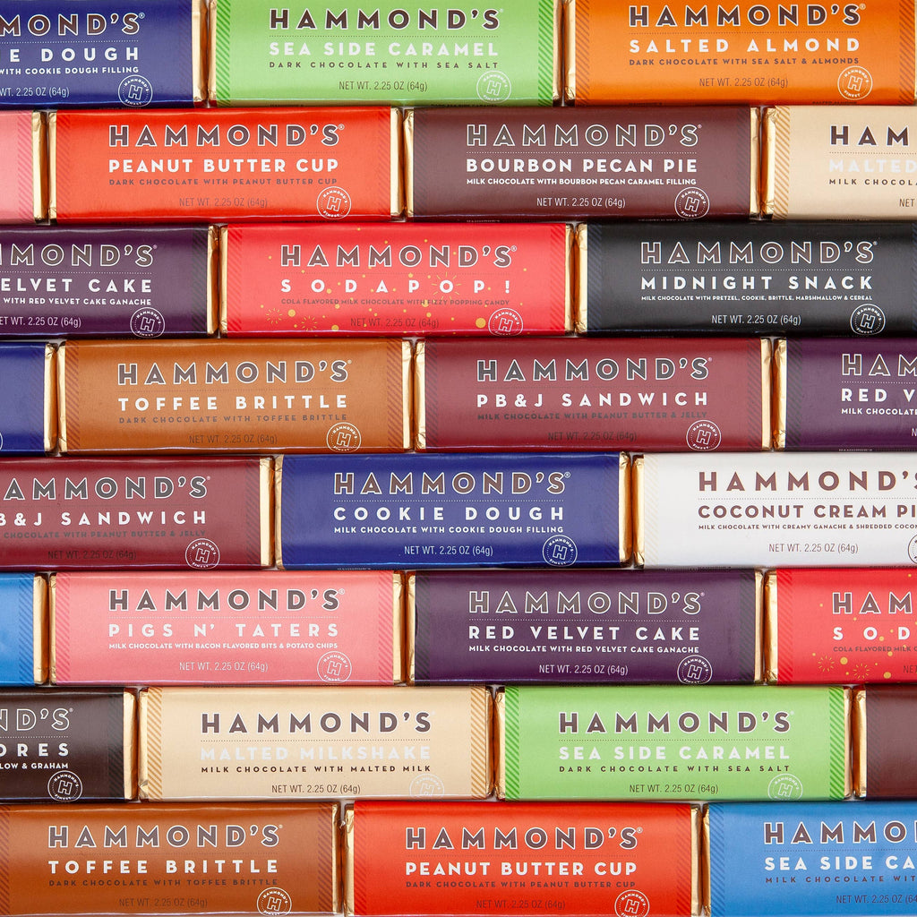 Candy Bar - Dark Chocolate - Natural Salted Almond