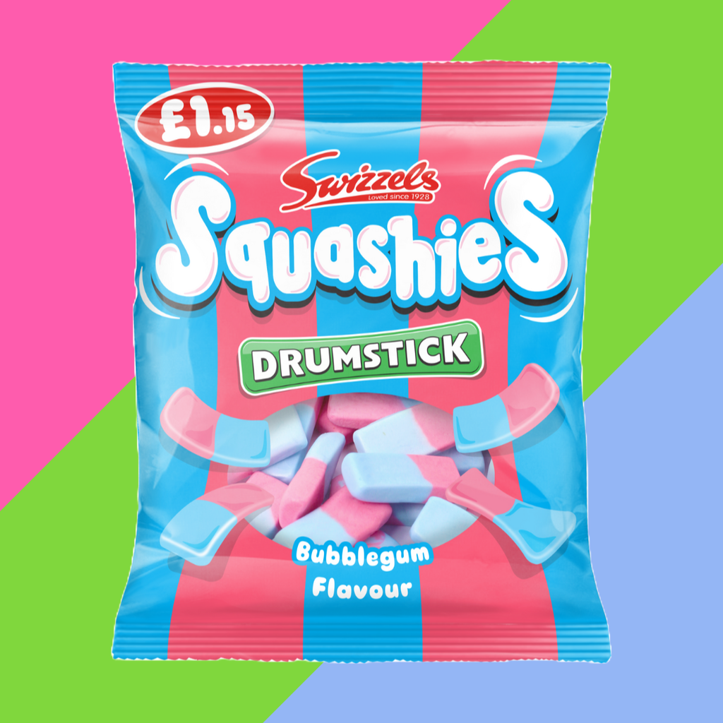 Swizzels Drumstick Squashies Bubblegum
