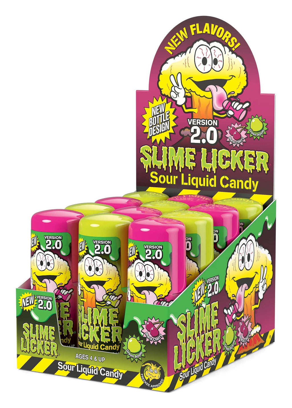 Slime Licker 2.0, Green Apple or Black Cherry