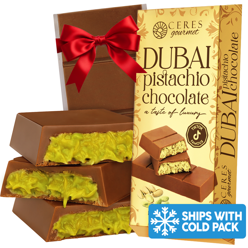 Milk Dubai Chocolate Bar Pistachio & Gift-Ready Pack 3.5 oz