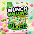 Viral Munch Mallows - Marshmallow Candy - Sour Mixed