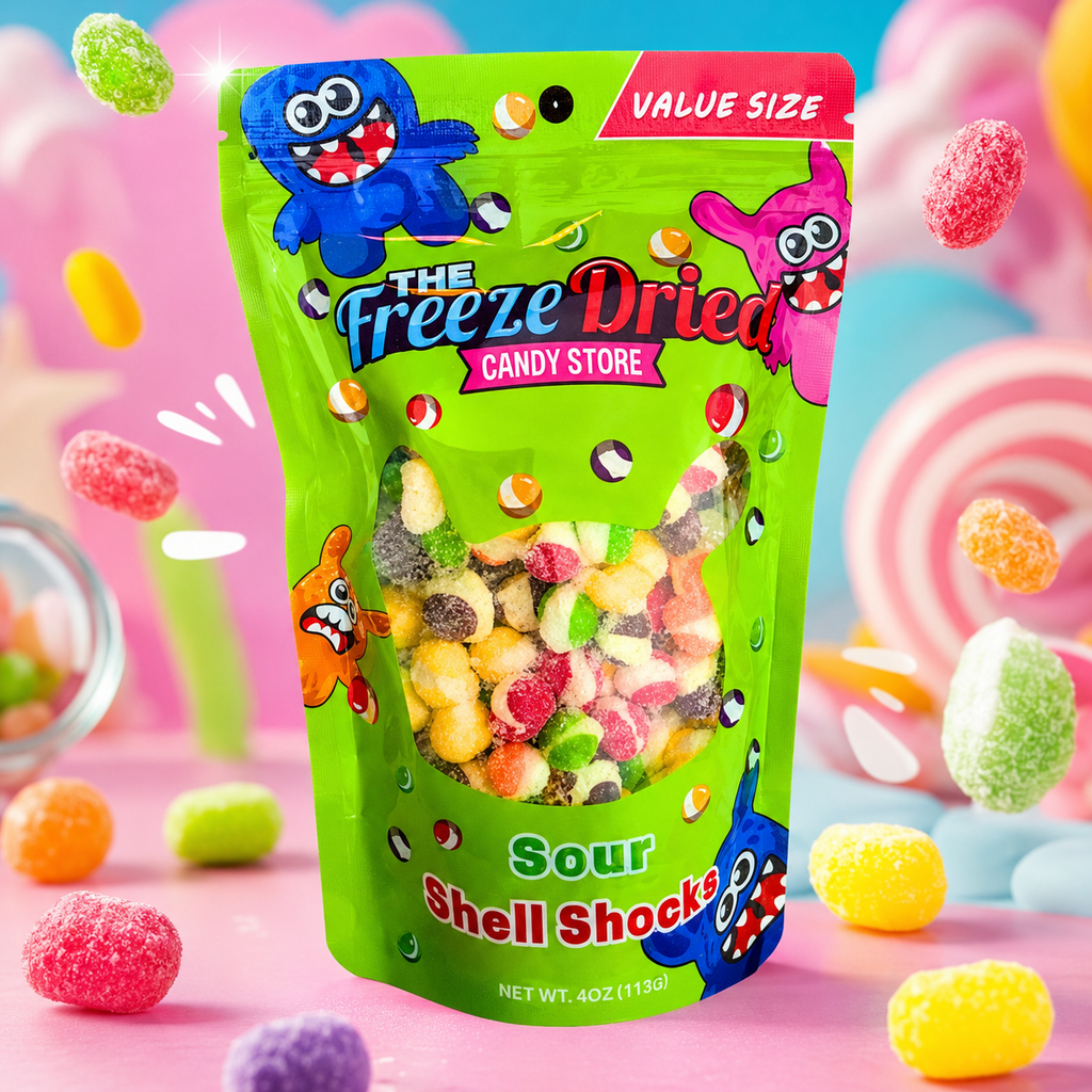 Freeze Dried Sour Shell Shocks