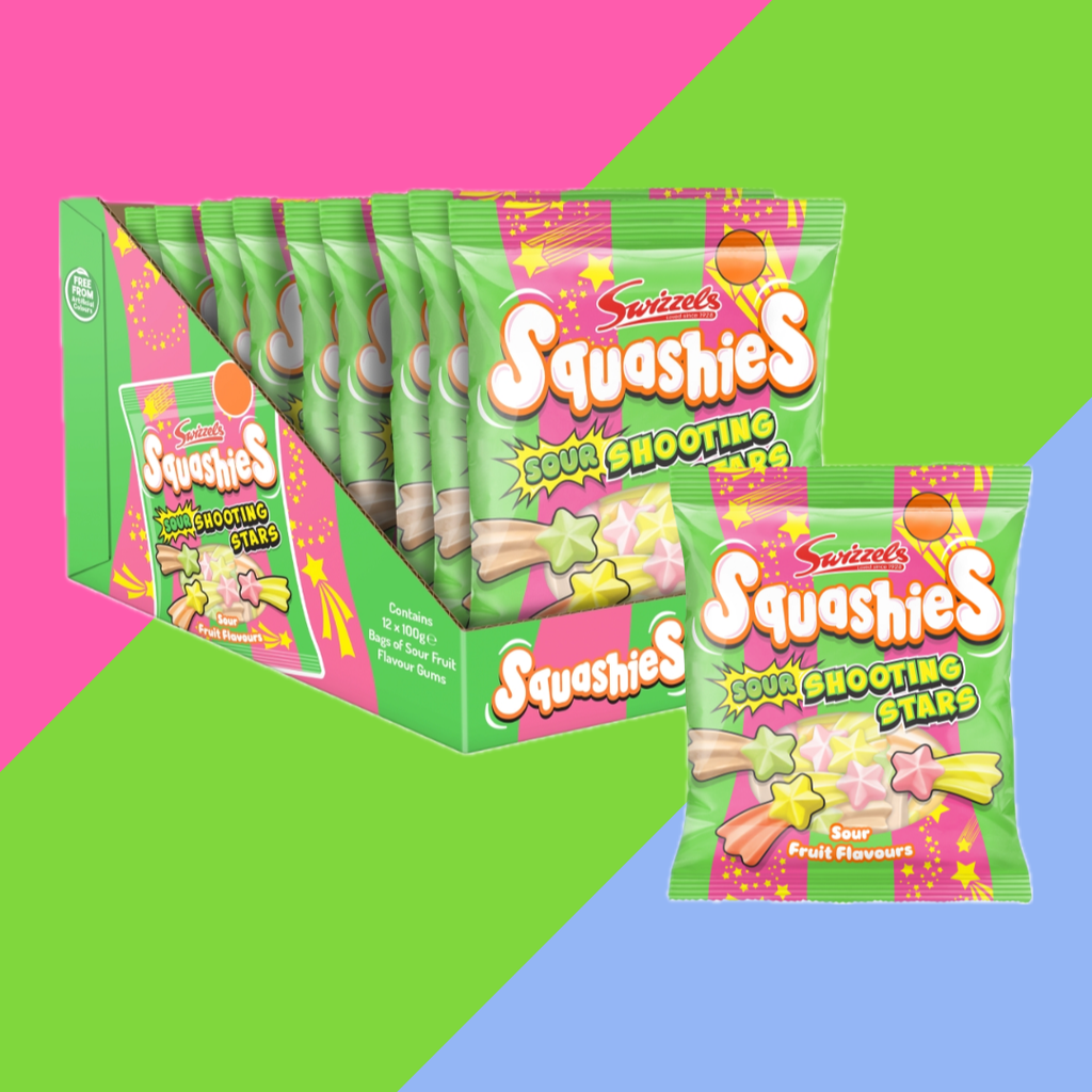 Swizzels Squashies Sour Shooting Stars