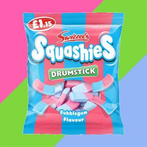Swizzels Drumstick Squashies Bubblegum