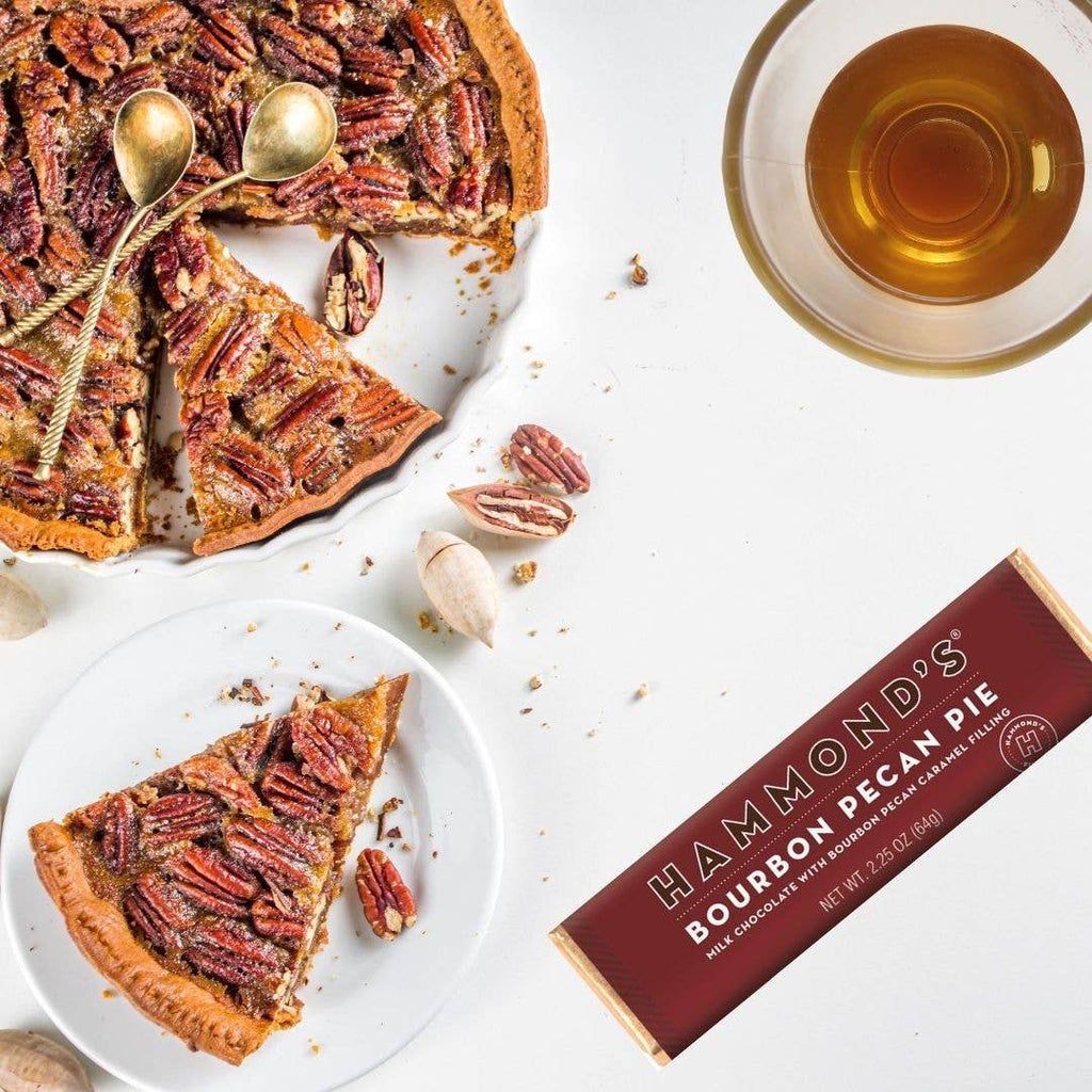 Candy Bar - Milk Chocolate - Bourbon Pecan Pie