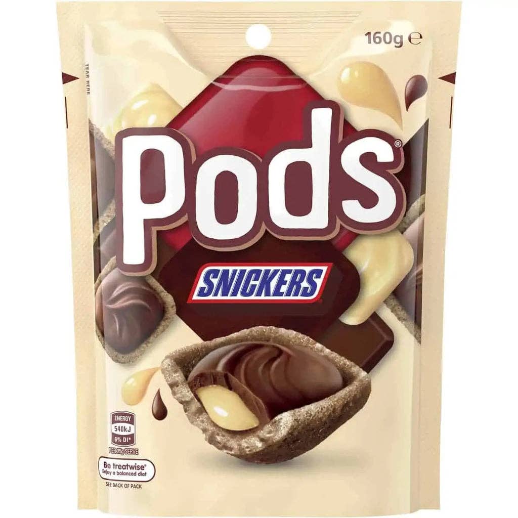 Australian Pods Snickers