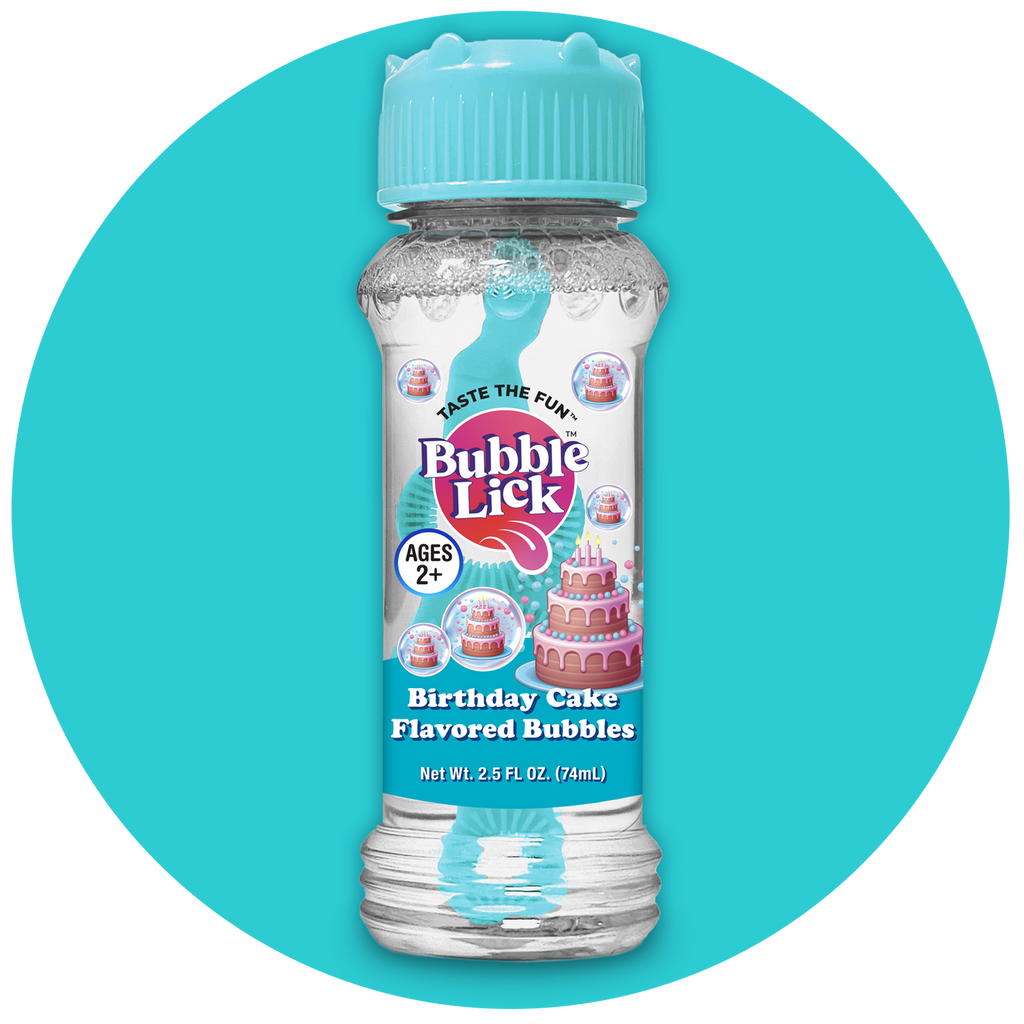 Bubble Lick - Birthday Cake Flavored Bubbles