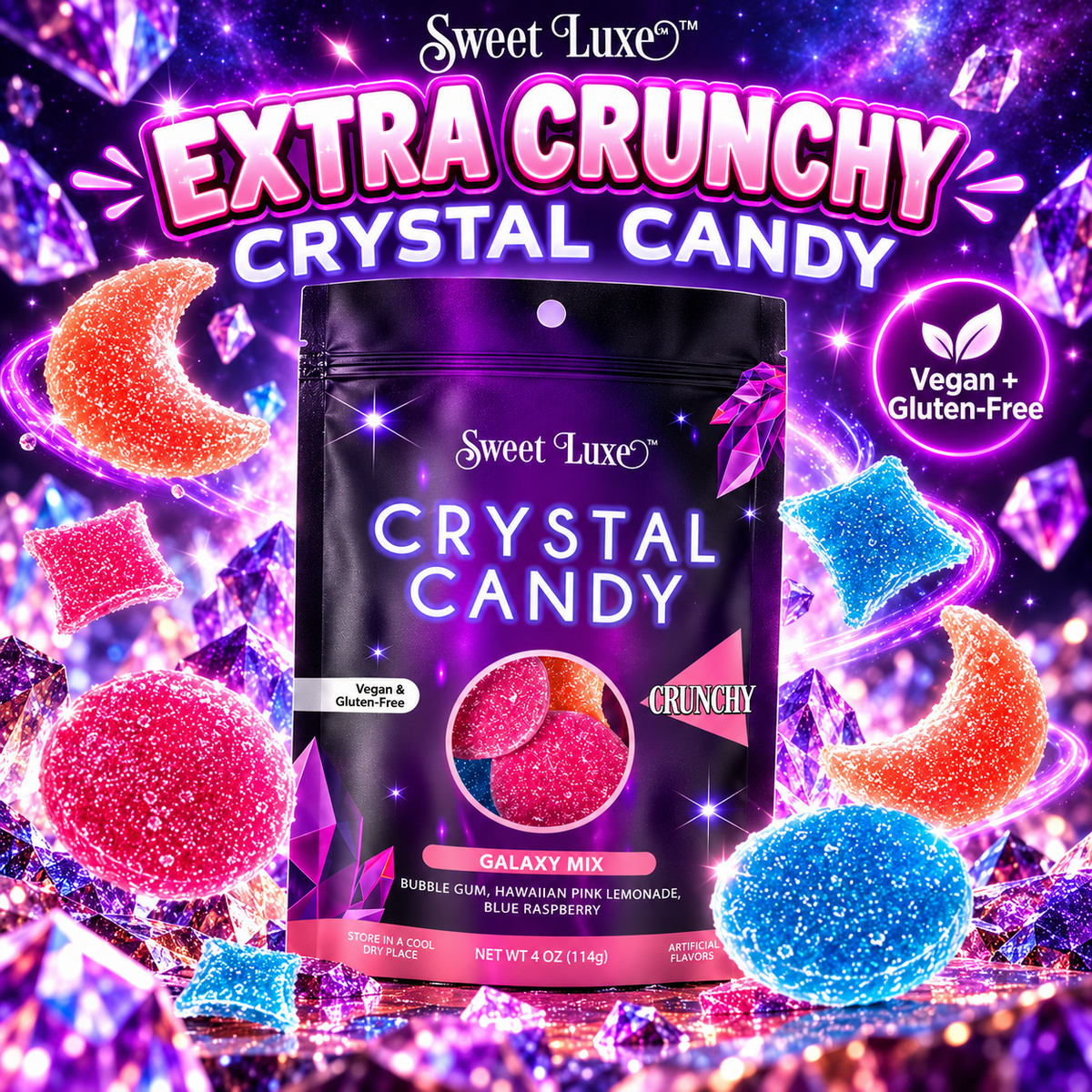 Sweet Luxe Crystal Candy Galaxy Mix