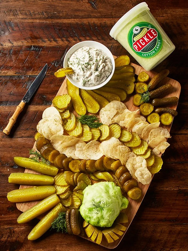 Pickle Cotton Candy