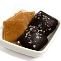 Toffee Bites with Sea Salt – Choose Milk or Dark Chocolate