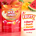 WaxYums! Chewy Gushing Fruity Wax Candy Bag