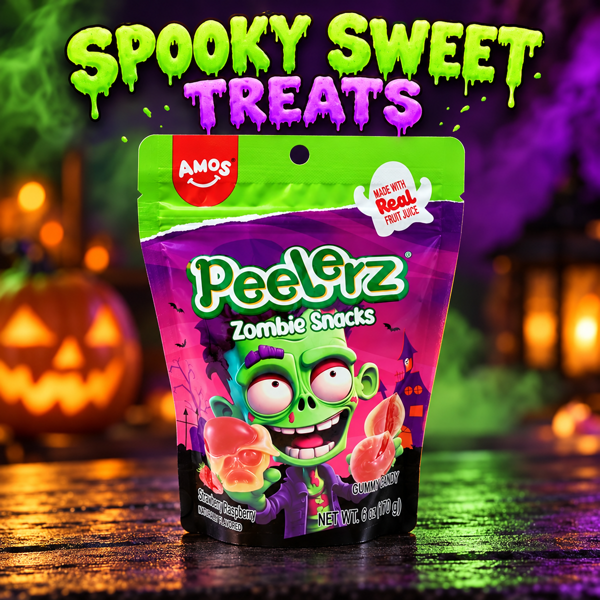 Peelerz Gummy Zombie Snacks