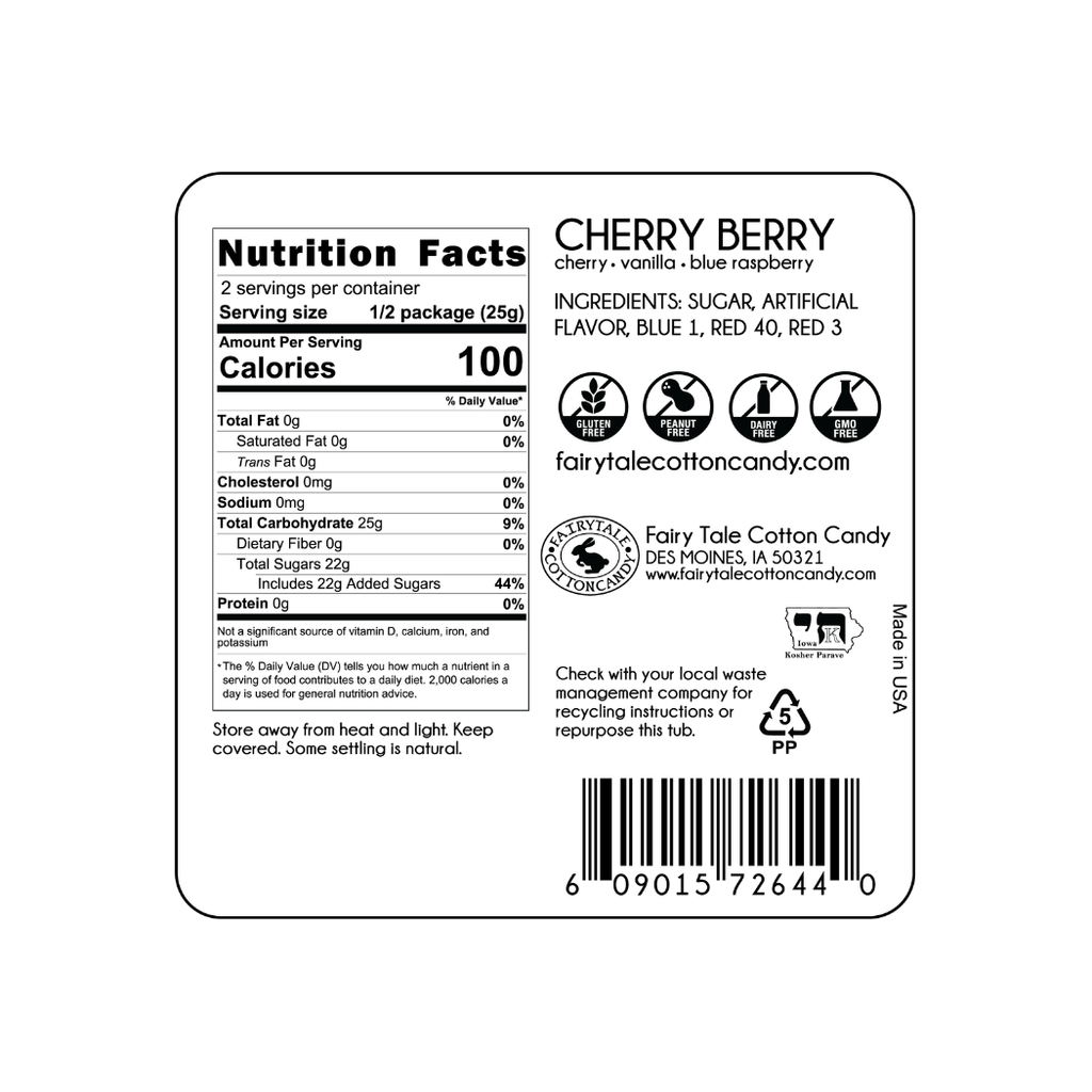 Cherry Berry Cotton Candy