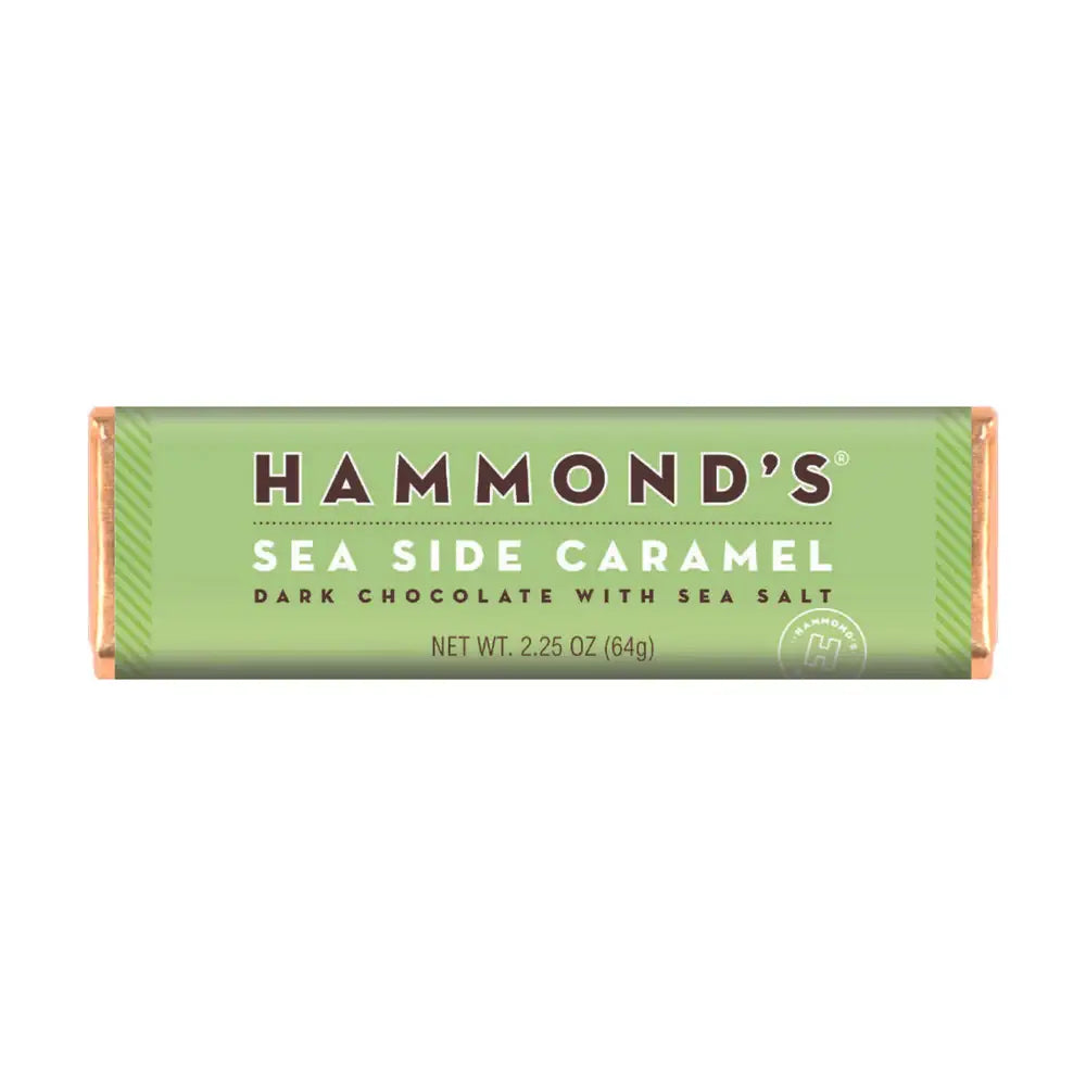 Candy Bar - Dark Chocolate - Natural Seaside Caramel