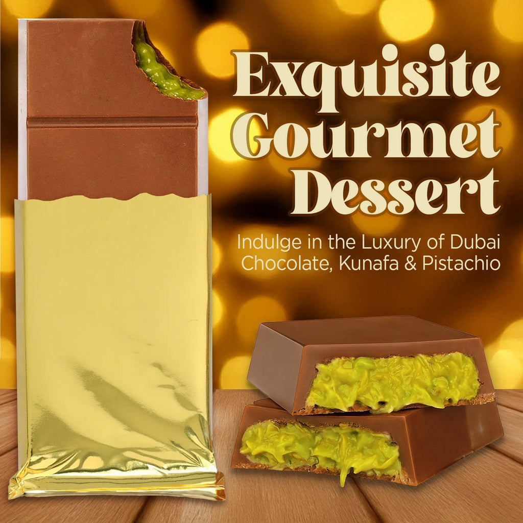 Milk Dubai Chocolate Bar Pistachio & Gift-Ready Pack 3.5 oz