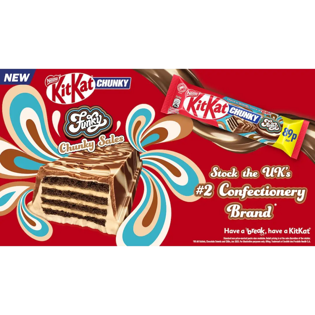 UK Nestle Kit Kat Chunky Funky