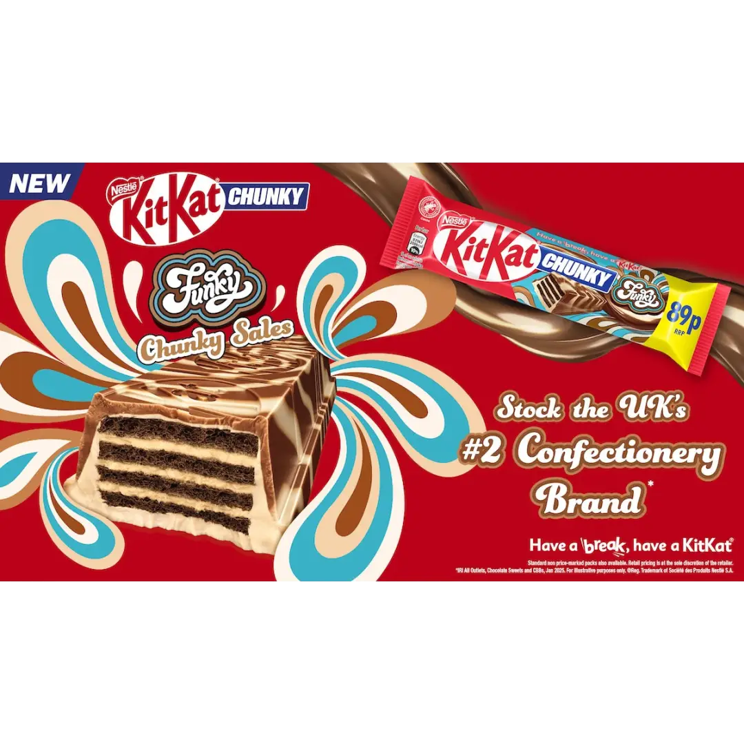 UK Nestle Kit Kat Chunky Funky