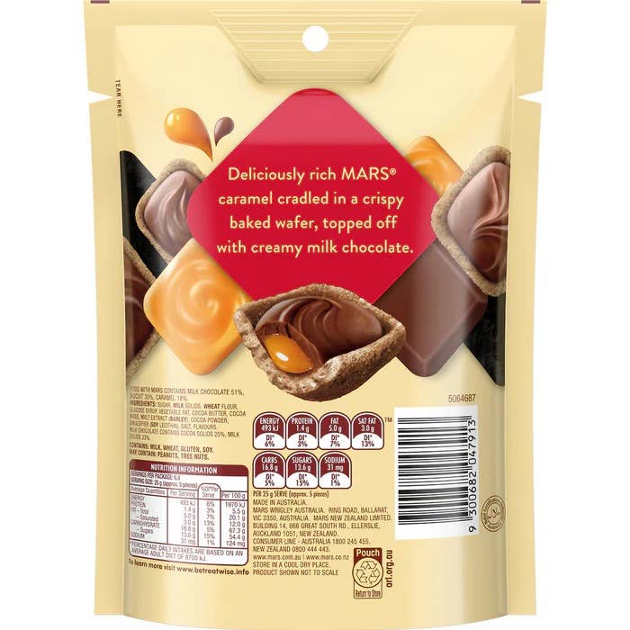 Australian Pods Mars Chocolate Snack & Share