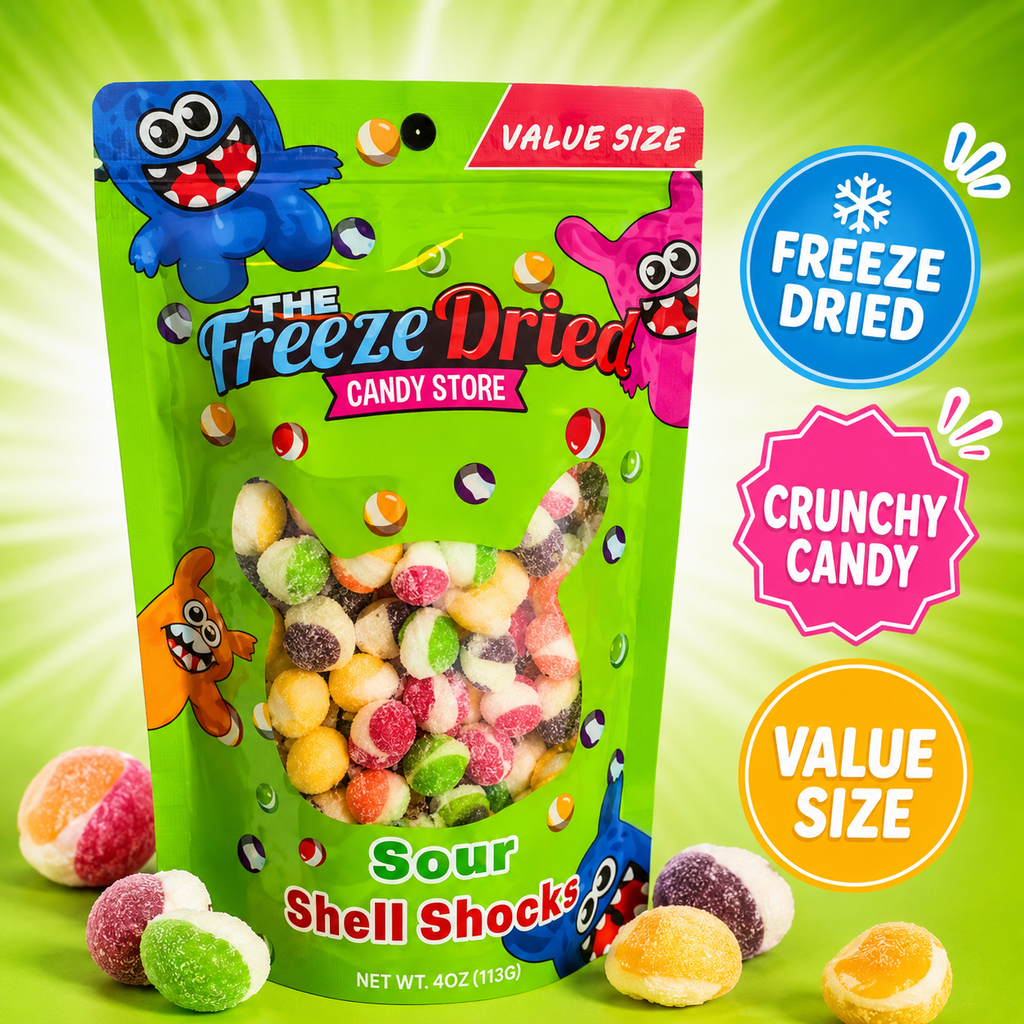 Freeze Dried Sour Shell Shocks