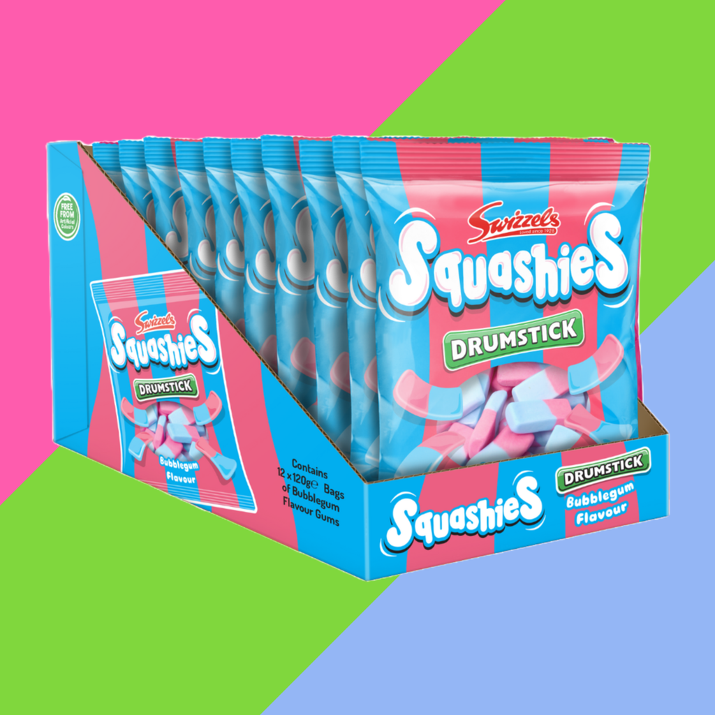 Swizzels Drumstick Squashies Bubblegum