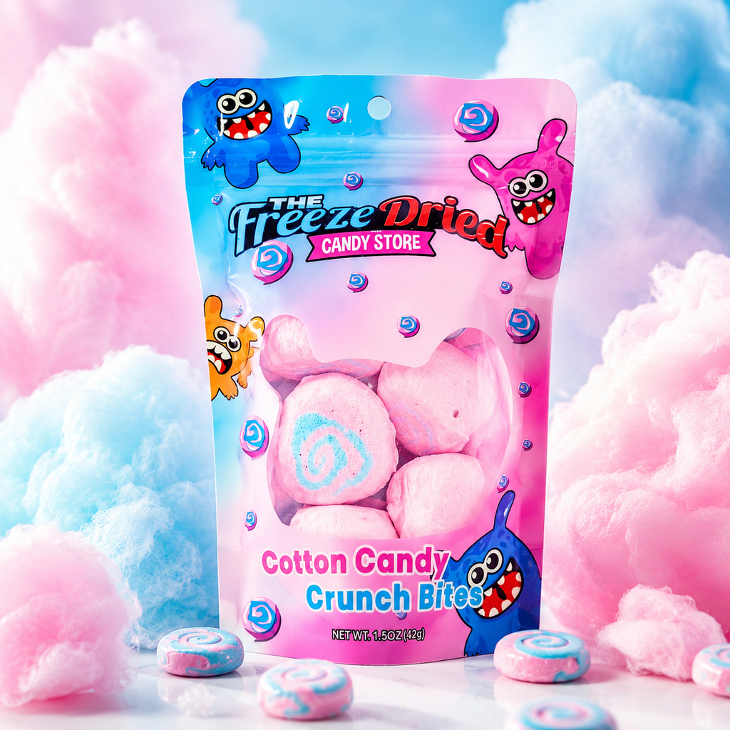 Cotton Candy Crunch Bites
