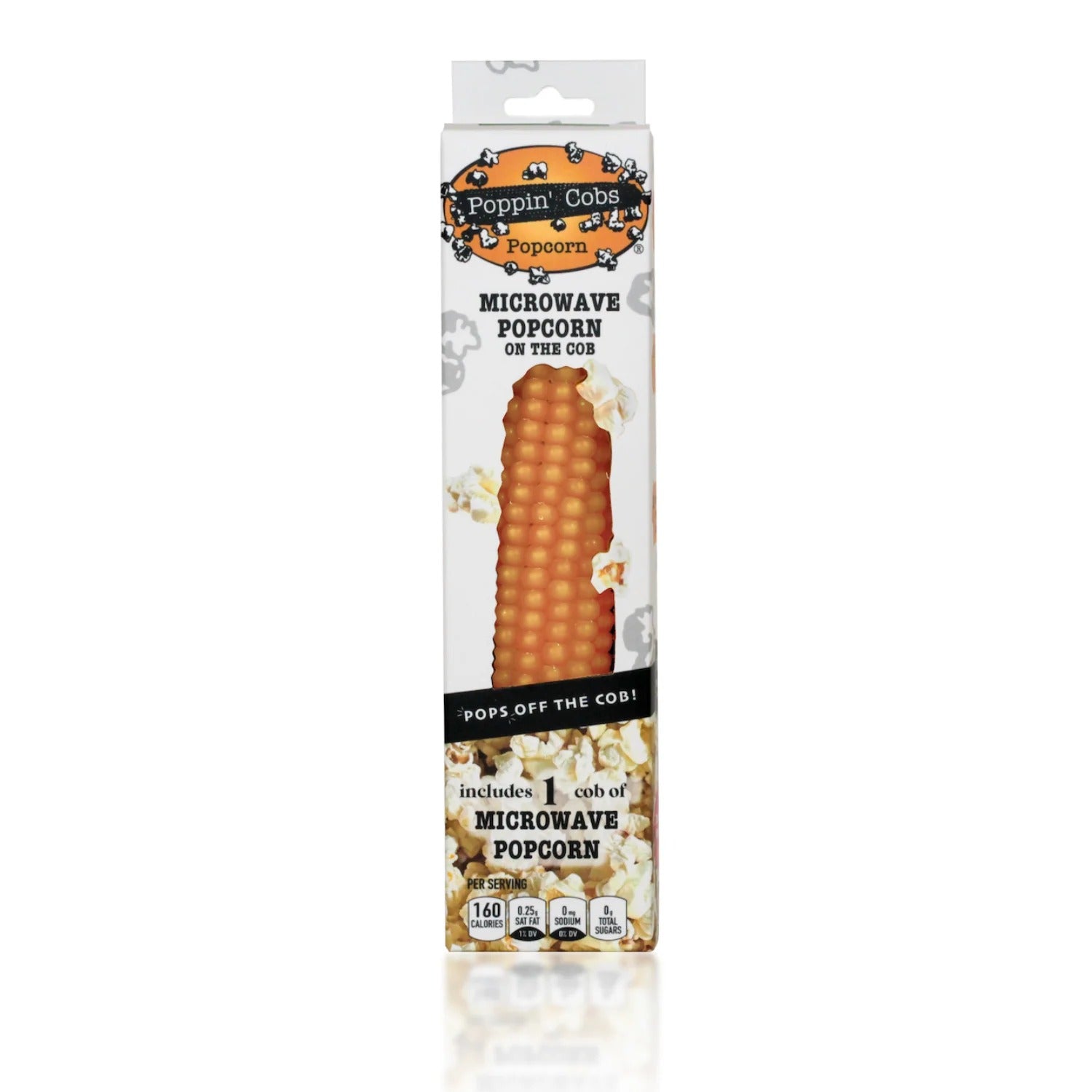 Poppin' Cobs Microwave Popcorn - Plain