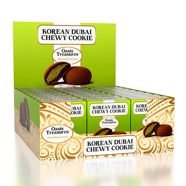 Dubai Chocolate Flavor Korean Chewy Cookie