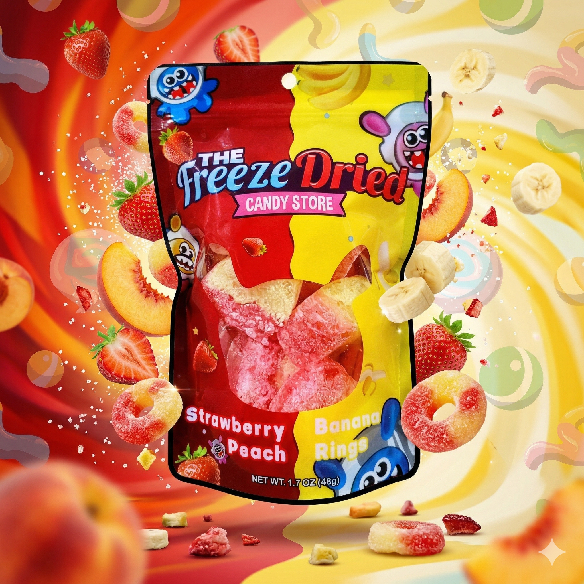 Strawberry Banana Peach Rings