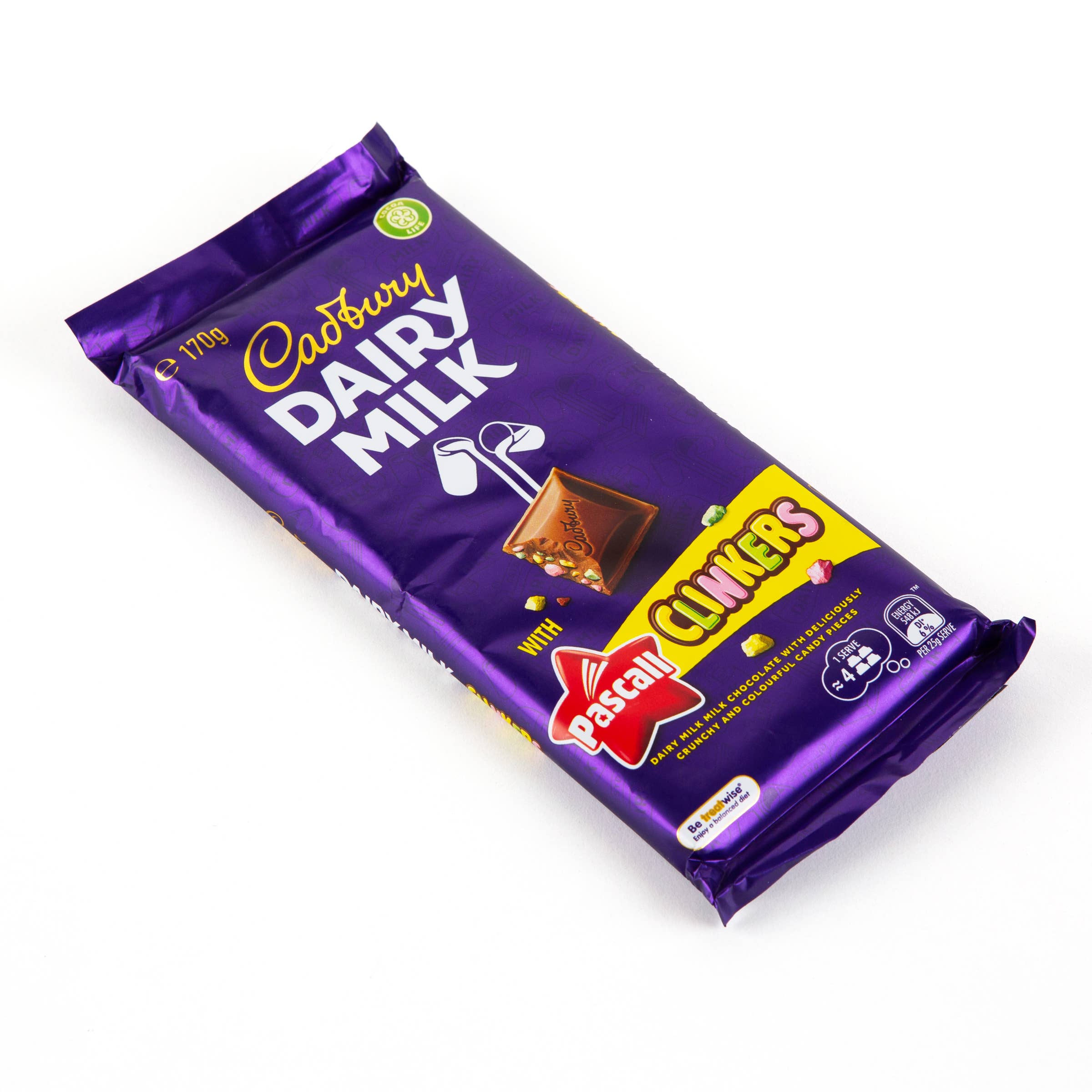Cadbury Pascall Clinkers Bar Australian