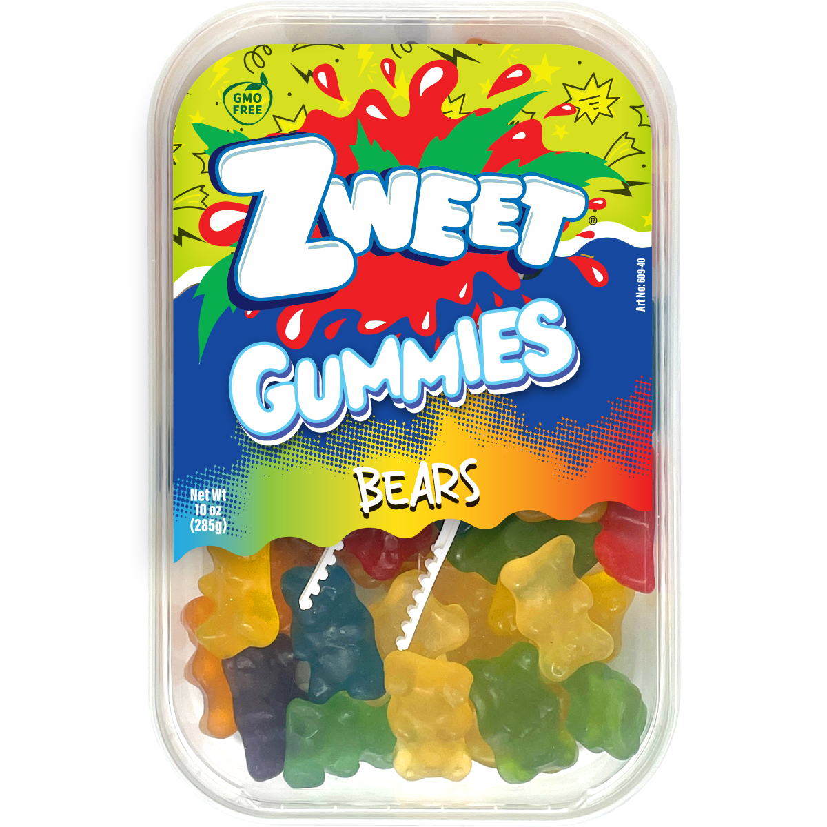 Gummy Bears | Zweet | With Tongs For Sharing