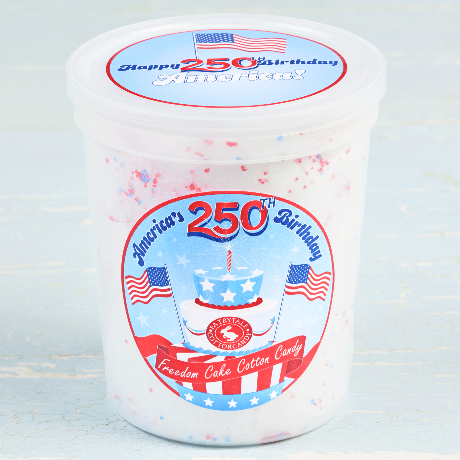 Freedom Cake Cotton Candy