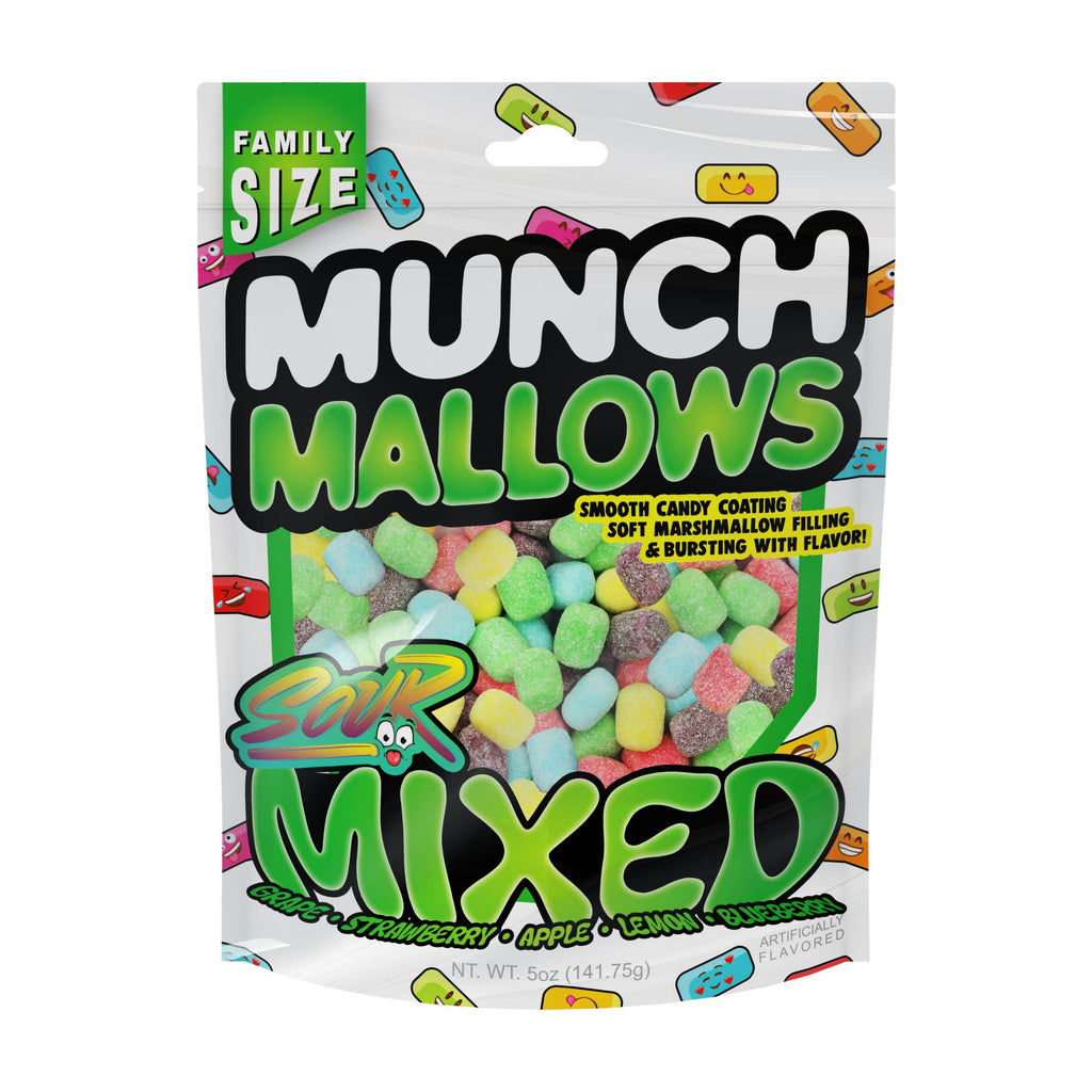 Viral Munch Mallows - Marshmallow Candy - Sour Mixed