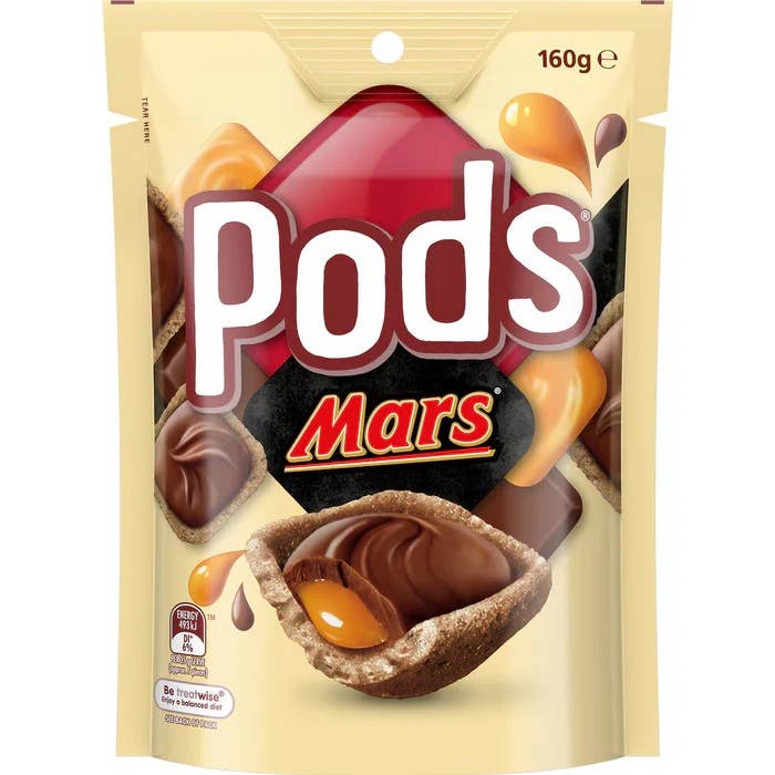 Australian Pods Mars Chocolate Snack & Share