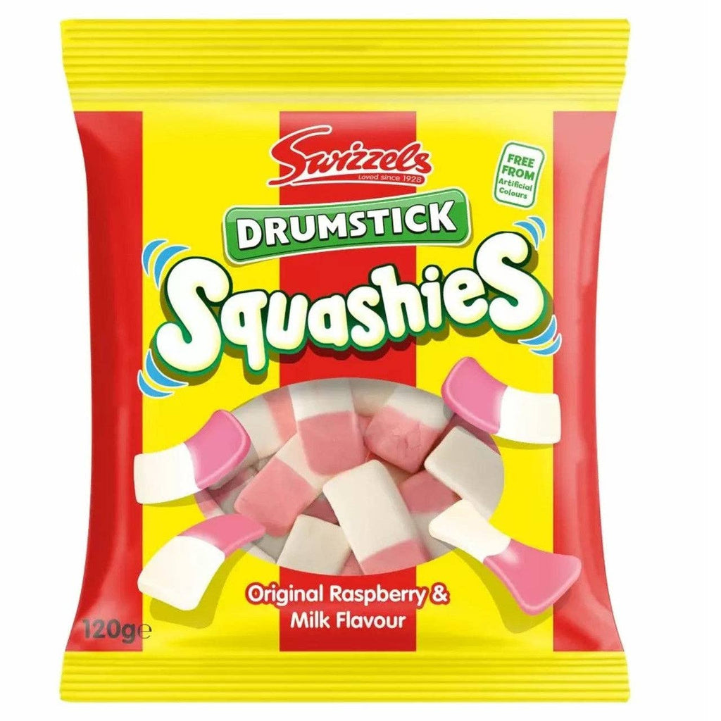 Swizzels Drumstick Squashies Original Raspberry & Milk (UK)