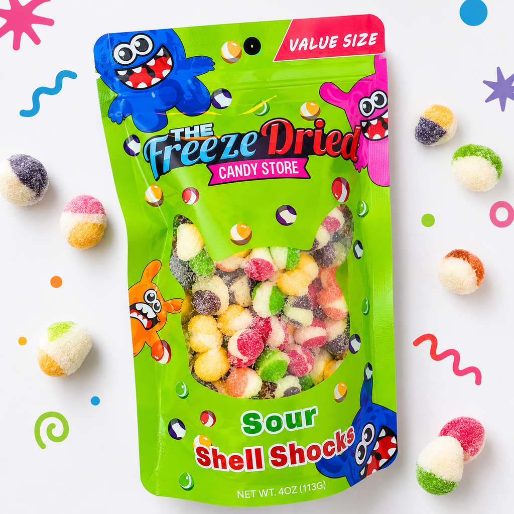 Freeze Dried Sour Shell Shocks