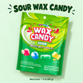 WaxYums! Chewy Gushing Sour Wax Candy Bag