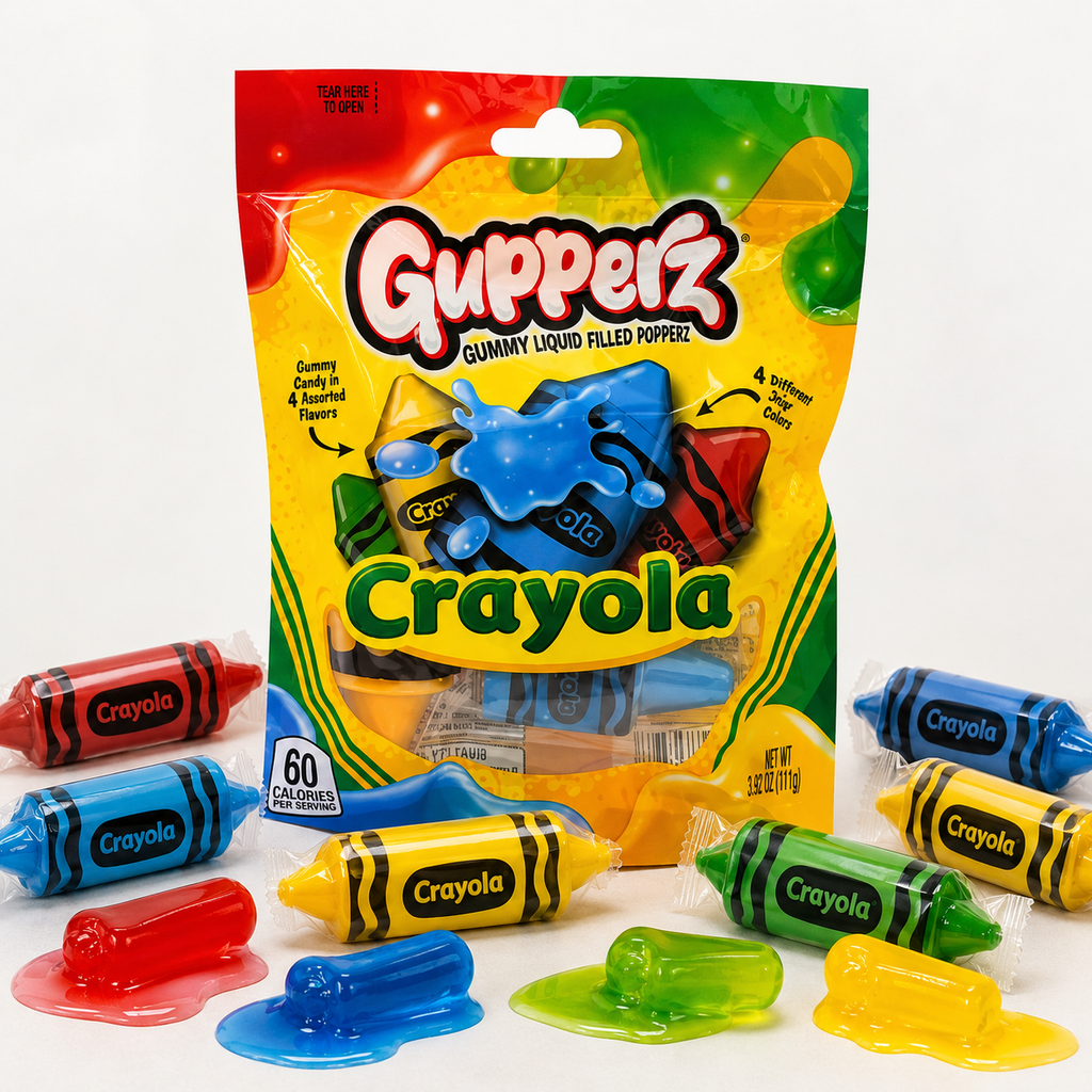 Gupperz Crayola Liquid Filled Gummy