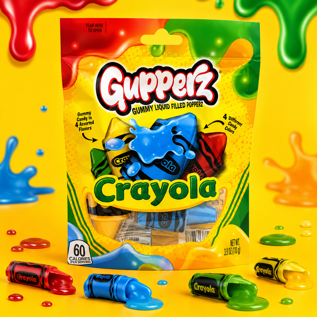 Gupperz Crayola Liquid Filled Gummy